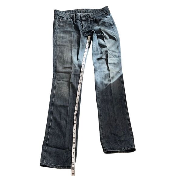 7 For All Mankind Hale Straight Cut Jeans Size 27 - Picture 12 of 15